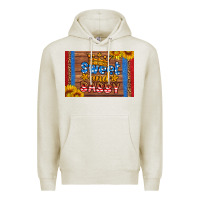 Oatmeal Heather usa sweet and sassy skinny metal can holder Premium Hoodie - HRA Design Shop