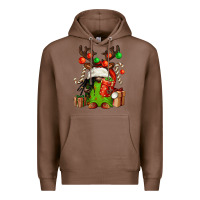Chestnut christmas afro gnomes Premium Hoodie - FaDigitalArtStudio