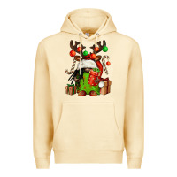 Pina Colada christmas afro gnomes Premium Hoodie - FaDigitalArtStudio