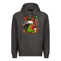 Smoke christmas afro gnomes Premium Hoodie - FaDigitalArtStudio