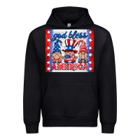 Black god bless America gnomes Urban Hoodie - HRA Design Shop