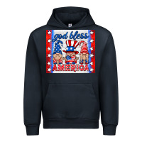 Navy god bless America gnomes Urban Hoodie - HRA Design Shop