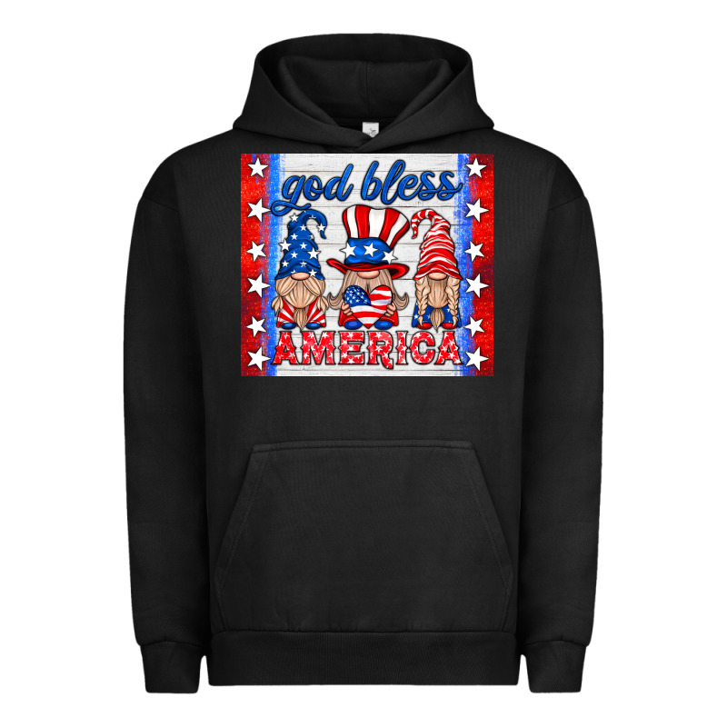 God Bless America Gnomes Urban Hoodie by HRA Design Shop | Teevron