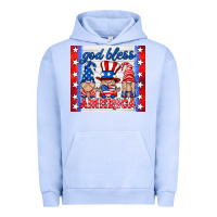 Pigment Grape Ice god bless America gnomes Urban Hoodie - HRA Design Shop