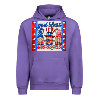 Tulip god bless America gnomes Urban Hoodie - HRA Design Shop