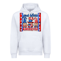 White god bless America gnomes Urban Hoodie - HRA Design Shop