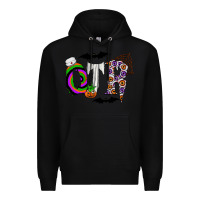 Black otr Premium Hoodie - CowhideDigitalArt