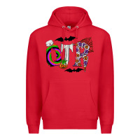 Red otr Premium Hoodie - CowhideDigitalArt