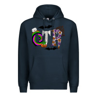 Navy otr Premium Hoodie - CowhideDigitalArt