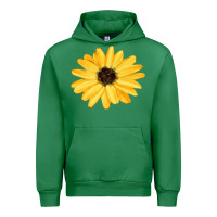 Emerald sunflower Urban Hoodie - FaDigitalArtStudio