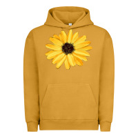 Pigment Peanut Butter sunflower Urban Hoodie - FaDigitalArtStudio