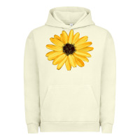 Pigment Pistachio sunflower Urban Hoodie - FaDigitalArtStudio