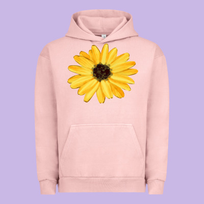 Sunflower Urban Hoodie Designed By Fadigitalartstudio