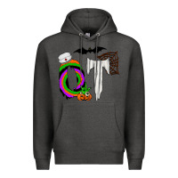 Charcoal Heather ot Premium Hoodie - CowhideDigitalArt