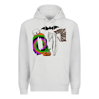 Dove Grey ot Premium Hoodie - CowhideDigitalArt