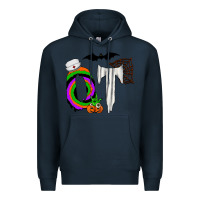 Navy ot Premium Hoodie - CowhideDigitalArt