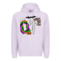 Lilac ot Premium Hoodie - CowhideDigitalArt
