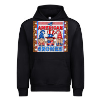 Black all american gnomes Urban Hoodie - HRA Design Shop