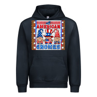 Navy all american gnomes Urban Hoodie - HRA Design Shop