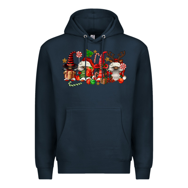 Christmas Afro Gnomies Premium Hoodie by FaDigitalArtStudio | Teevron
