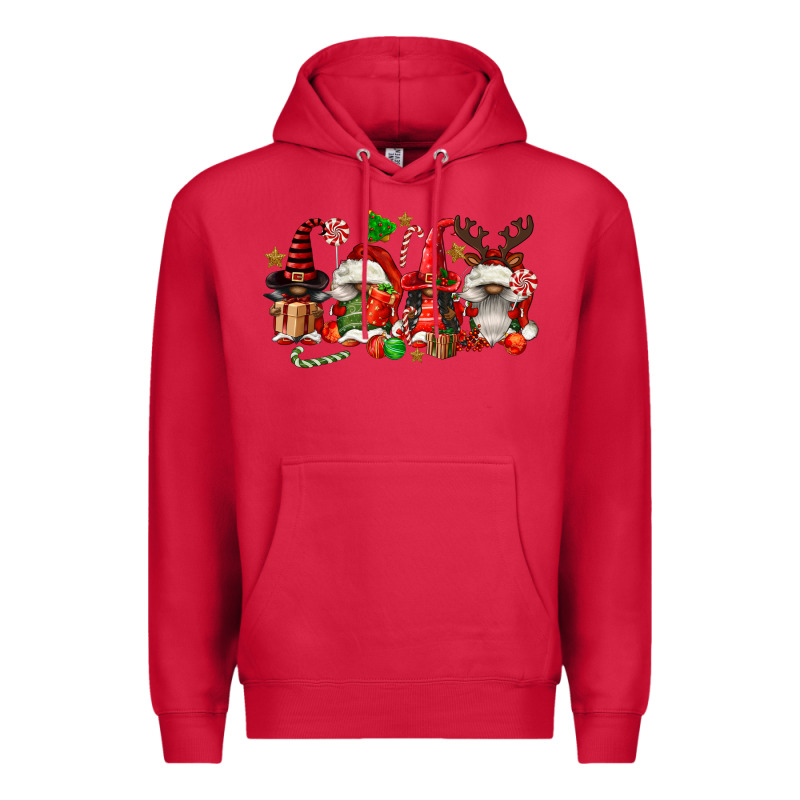 Christmas Afro Gnomies Premium Hoodie by FaDigitalArtStudio | Teevron