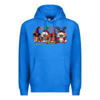 True Royal christmas afro gnomies Premium Hoodie - FaDigitalArtStudio