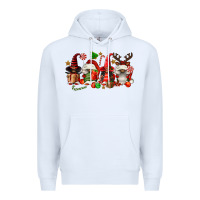 White christmas afro gnomies Premium Hoodie - FaDigitalArtStudio