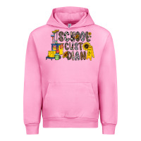 Fuchsia Pink school cust dian Urban Hoodie - CowhideDigitalArt