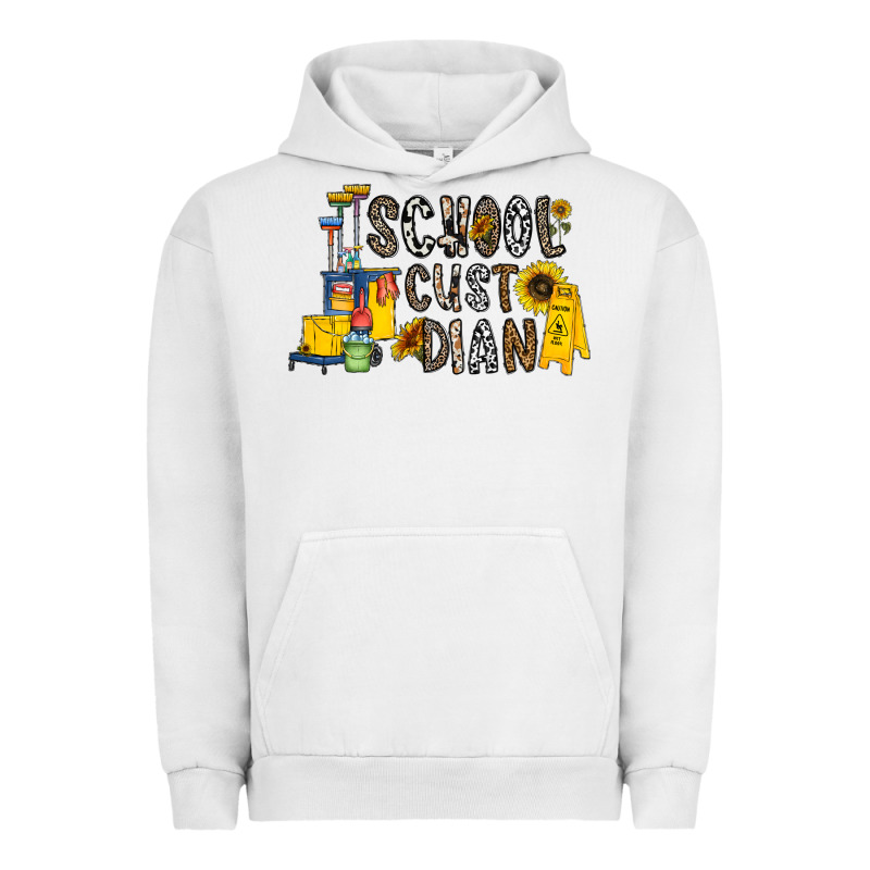 School Cust Dian Urban Hoodie by CowhideDigitalArt | Teevron