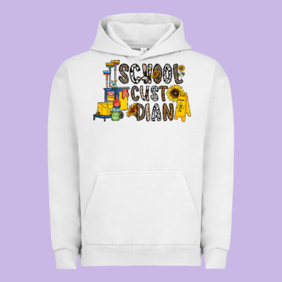 School Cust Dian Urban Hoodie Designed By Cowhidedigitalart