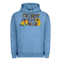 Pigment Pebble Blue school cust dian Urban Hoodie - CowhideDigitalArt