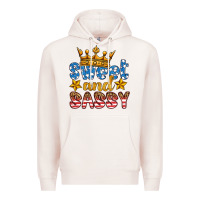 Pale Pink usa sweet and sassy Premium Hoodie - HRA Design Shop