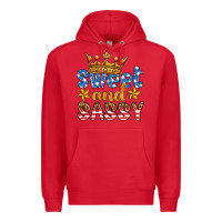 Red usa sweet and sassy Premium Hoodie - HRA Design Shop