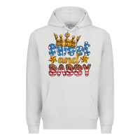 Dove Grey usa sweet and sassy Premium Hoodie - HRA Design Shop