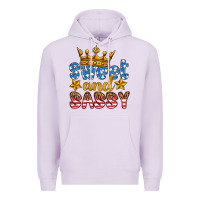 Lilac usa sweet and sassy Premium Hoodie - HRA Design Shop