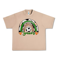 Burro Soccer Rainbow Urban Heavy Tee - RanaPortraitStore