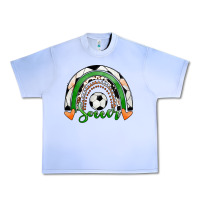 Grape Ice Soccer Rainbow Urban Heavy Tee - RanaPortraitStore