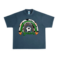 Midnight Navy Soccer Rainbow Urban Heavy Tee - RanaPortraitStore