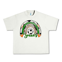 Pistachio Soccer Rainbow Urban Heavy Tee - RanaPortraitStore