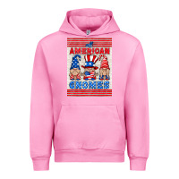 Fuchsia Pink all american gnomes air freshener Urban Hoodie - HRA Design Shop