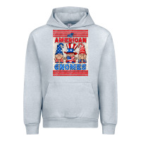 Heather Grey all american gnomes air freshener Urban Hoodie - HRA Design Shop