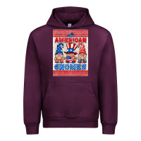 Mauve Wine all american gnomes air freshener Urban Hoodie - HRA Design Shop