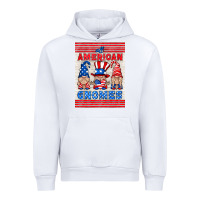 White all american gnomes air freshener Urban Hoodie - HRA Design Shop