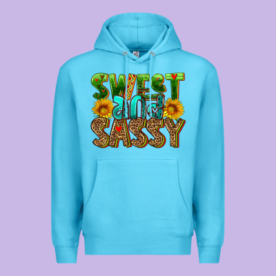 Sweet And Sassy Premium Hoodie Designed By Hra Design Shop