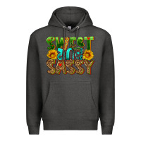 Charcoal Heather sweet and sassy Premium Hoodie - HRA Design Shop