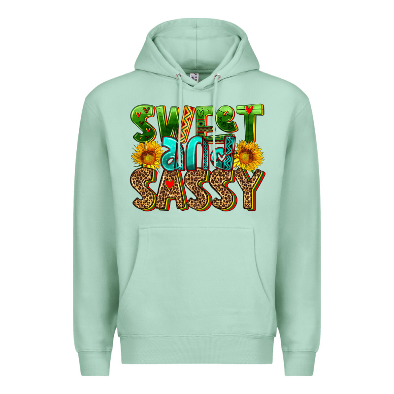 Sweet And Sassy Premium Hoodie by HRA Design Shop | Teevron