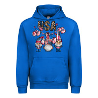 Cobalt usa america gnome Urban Hoodie - CowhideDigitalArt