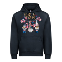 Navy usa america gnome Urban Hoodie - CowhideDigitalArt