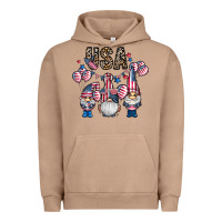 Pigment Burro usa america gnome Urban Hoodie - CowhideDigitalArt