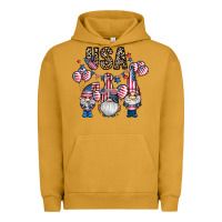 Pigment Peanut Butter usa america gnome Urban Hoodie - CowhideDigitalArt